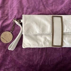 Halaby Clutch Purse with handle, handmade and one of a kind